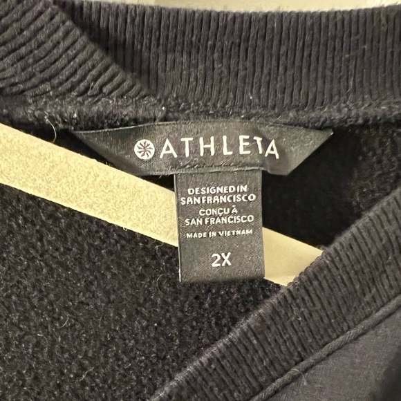 Athleta Coaster Luxe Vneck Sweatshirt - Picture 3 of 3